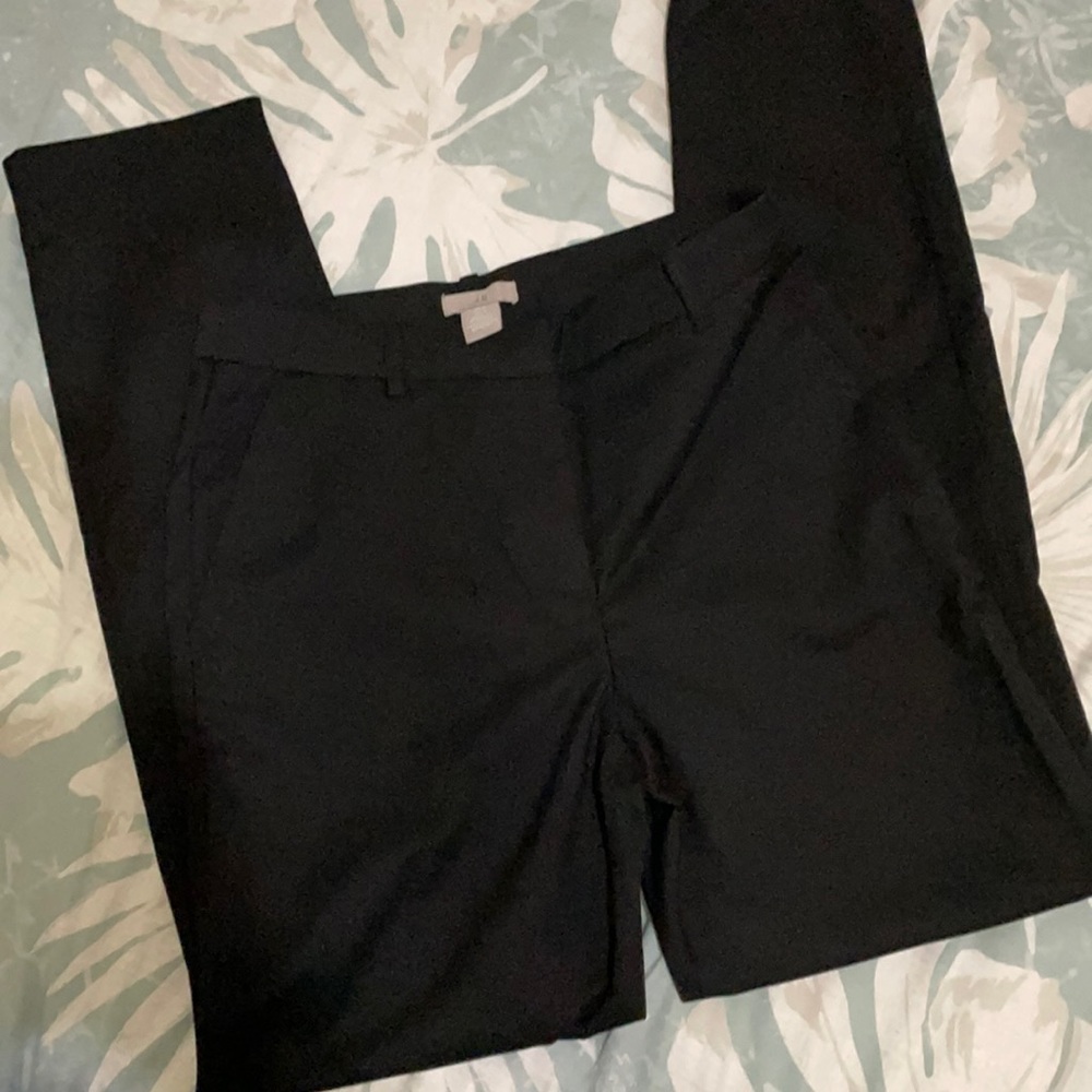 H&M black dress pants